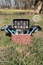 Load image into Gallery viewer, Tooled Leather Print ~ Makeup ~ Case