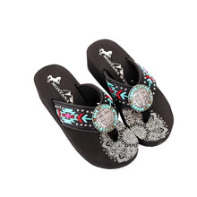 Load image into Gallery viewer, MONTANA WEST ~ BLING ~ FLIP FLOPS