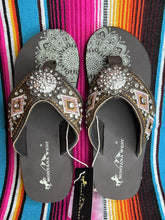 Load image into Gallery viewer, MONTANA WEST ~ BLING ~ FLIP FLOPS
