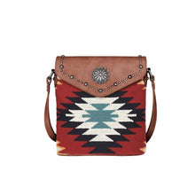 Load image into Gallery viewer, Montana West ~ Brown ~ Aztec ~ Duffle ~ Crossbody ~ Bag ~ Set