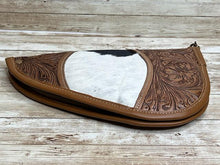 Load image into Gallery viewer, Myra ~ Tooled ~ Leather ~ Cowhide ~ Soft ~ Pistol ~ Case (12&quot;)