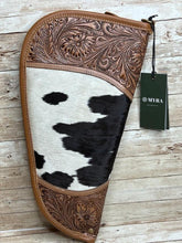 Load image into Gallery viewer, Myra ~ Tooled ~ Leather ~ Cowhide ~ Soft ~ Pistol ~ Case (15&quot;)