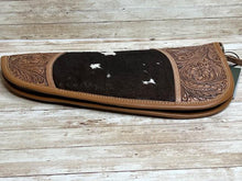 Load image into Gallery viewer, Myra ~ Tooled ~ Leather ~ Cowhide ~ Soft ~ Pistol ~ Case (15&quot;)