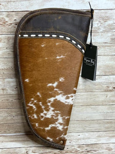 Myra ~ Leather ~ Cowhide ~ Soft ~ Pistol ~ Case (15")