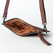 Load image into Gallery viewer, American Darling ~ Tooled Leather ~ Crossbody ~ Bag