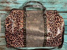 Load image into Gallery viewer, Leopard ~ Duffle ~ Bag