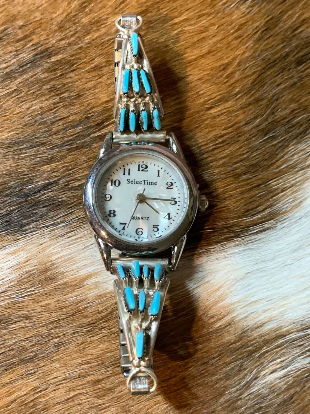 Zuni ~ Turquoise ~ Sterling Silver ~ Watch