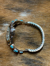 Load image into Gallery viewer, Zuni ~ Turquoise ~ Sterling Silver ~ Watch
