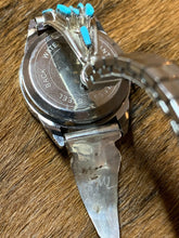 Load image into Gallery viewer, Zuni ~ Turquoise ~ Sterling Silver ~ Watch