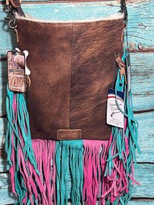 American Darling ~ Hair-On-Hide ~ Fringe ~ Bag