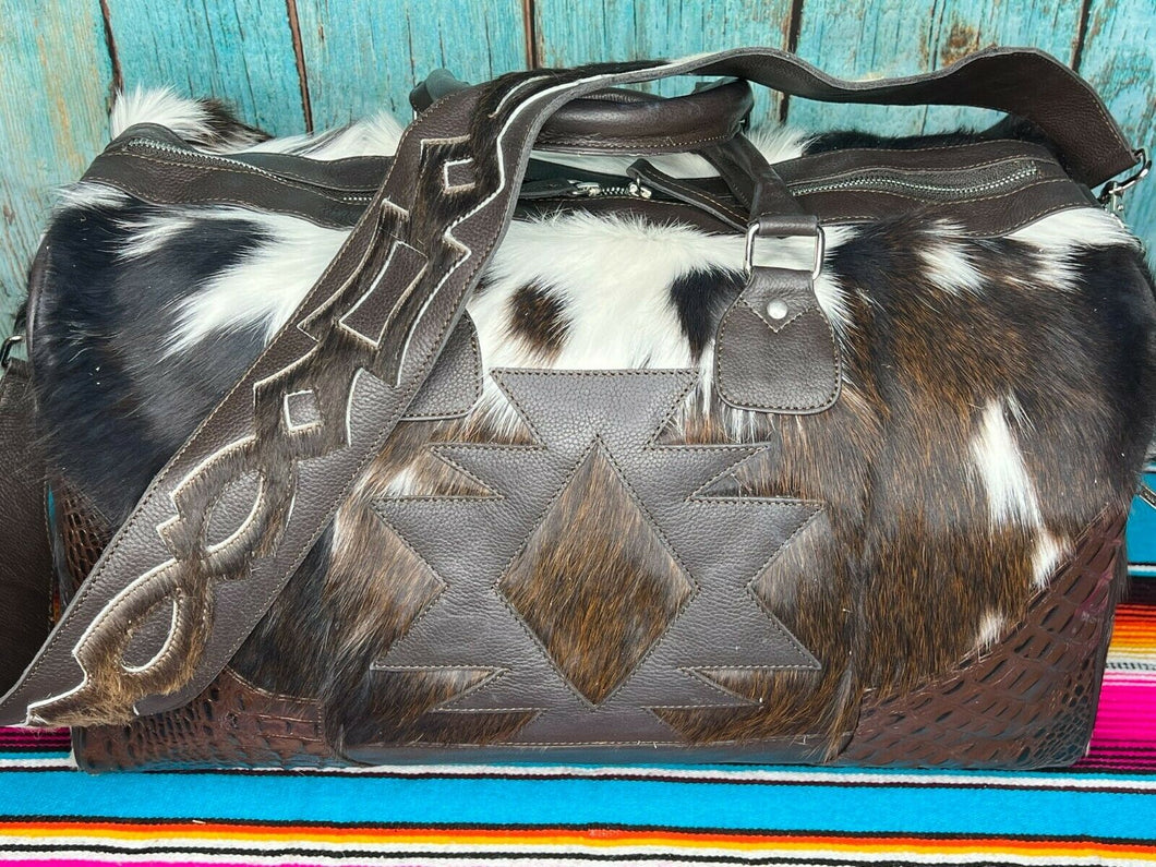 Hair ~ On ~ Hide ~ Duffle ~Bag