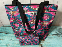 Load image into Gallery viewer, Aztec ~ Tote ~ Bag ~ Set