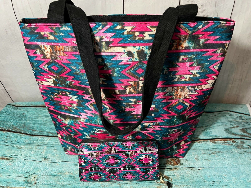 Aztec ~ Tote ~ Bag ~ Set