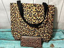 Load image into Gallery viewer, Leopard ~ Tote ~ Bag ~ Set