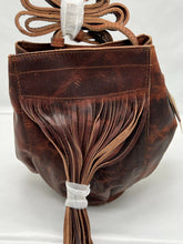 Load image into Gallery viewer, Leather ~ Fringe ~ Crossbody ~ Bag