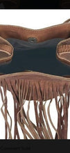 Load image into Gallery viewer, Leather ~ Fringe ~ Crossbody ~ Bag