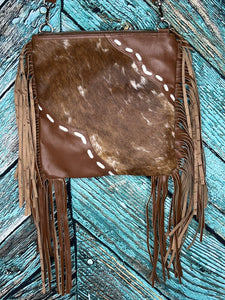 Hair ~ On ~ Hide ~ Fringe ~ Crossbody ~ Bag