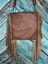 Load image into Gallery viewer, Hair ~ On ~ Hide ~ Fringe ~ Crossbody ~ Bag