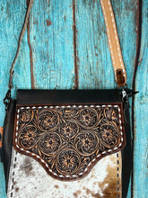 Load image into Gallery viewer, American Darling ~ Leather ~ Hide ~ Fringe ~ Bag