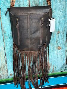 American Darling ~ Leather ~ Hide ~ Fringe ~ Bag