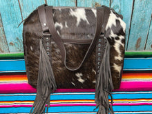 Load image into Gallery viewer, Hair ~ On ~ Hide ~ Overnight/Purse ~ Fringe ~ Bag