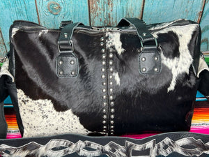 Hair ~ On ~ Hide ~ Studded ~ Bag