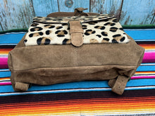 Load image into Gallery viewer, Hair ~ On ~ Hide ~ Suede ~ Leopard ~ Backpack