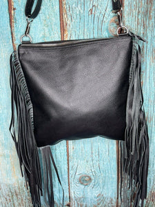 Hair ~ On ~ Hide ~ Fringe ~ Crossbody ~ Bag