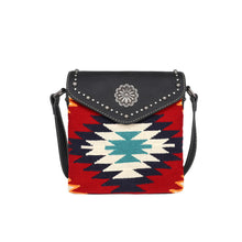 Load image into Gallery viewer, Montana West ~ Black ~ Aztec ~ Duffle ~ Crossbody ~ Bag ~ Set