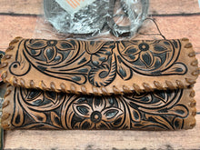 Load image into Gallery viewer, AMERICAN DARLING ~ TOOLED ~ CROSSBODY/WRISTLET ~ WALLET