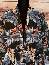 Load image into Gallery viewer, Sheer 3/4 Sleeve Print Kimono