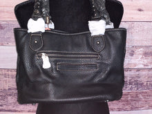 Load image into Gallery viewer, Trinity Ranch Black Hair-On Handbag