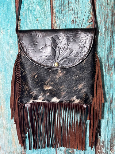 Wild Goose ~Hair ~ On ~ Hide ~ Crossbody ~Bag