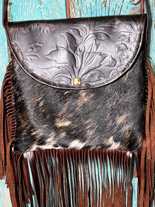 Wild Goose ~Hair ~ On ~ Hide ~ Crossbody ~Bag