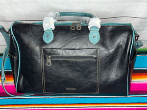 Montana West ~ Black ~ Duffle ~ Bag