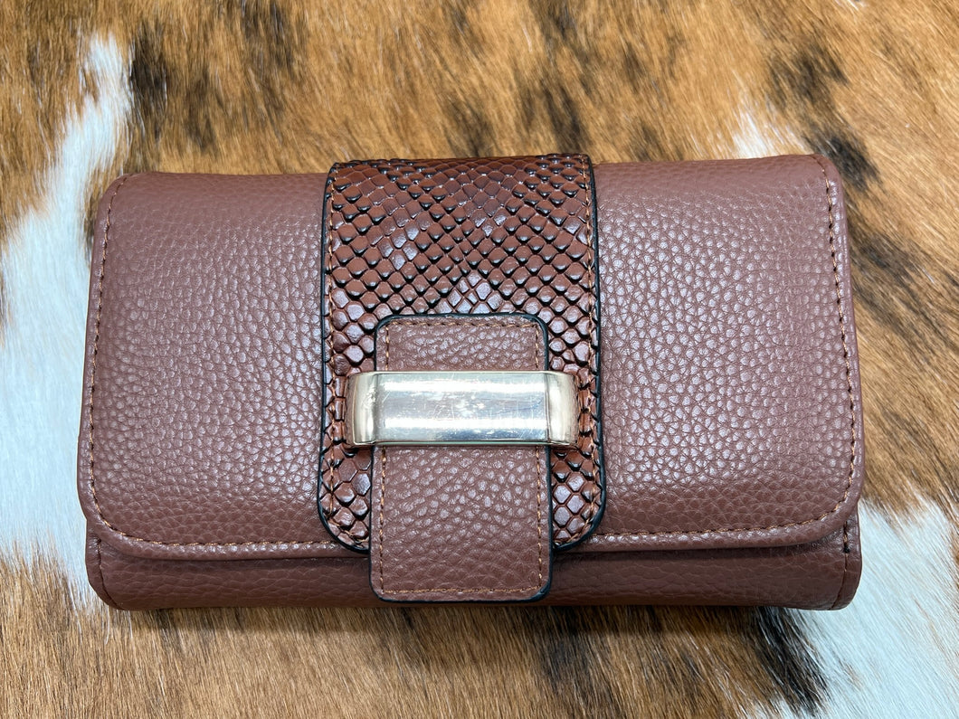 Brown ~ Snake~ Wallet