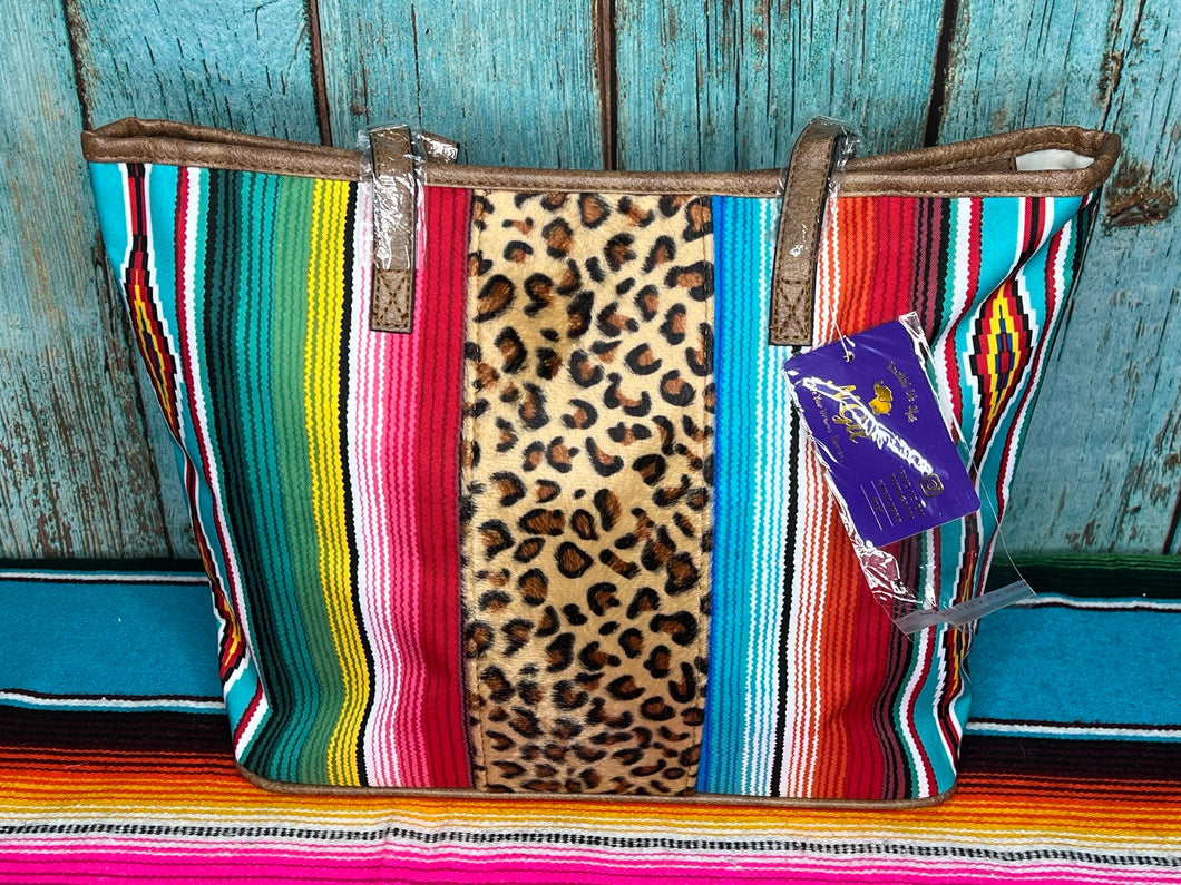 Serape ~ Leopard ~ Tote ~ Bag