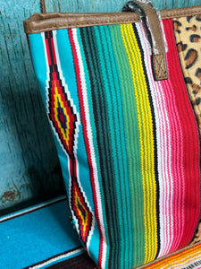 Serape ~ Leopard ~ Tote ~ Bag