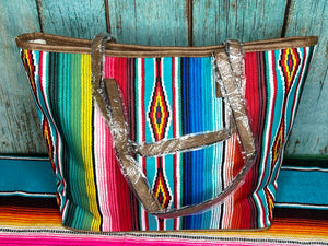 Serape ~ Leopard ~ Tote ~ Bag