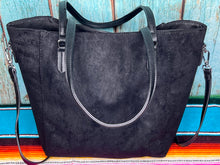 Load image into Gallery viewer, Studded ~ Black ~ Tote ~ Bag