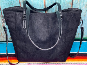 Studded ~ Black ~ Tote ~ Bag