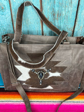 Load image into Gallery viewer, Hair ~ On ~ Hide ~ Leather ~ Satchel ~ Bag