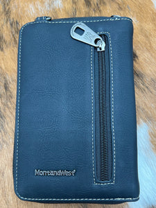 Montana West ~ Embossed ~ Phone ~ Crossbody ~ Wallet