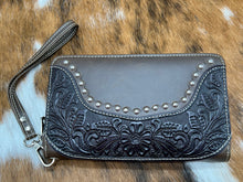 Load image into Gallery viewer, Montana West ~ Tooled ~ Wristlet ~ Wallet