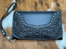 Load image into Gallery viewer, Montana West ~ Tooled ~ Wristlet ~ Wallet