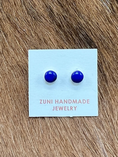 Lapis ~ Sterling ~ Stud ~ Earrings