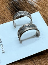 Load image into Gallery viewer, Sterling ~ Half Hoop ~ Earrings