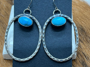 Turquoise ~ Sterling ~ Dangle ~ Earrings