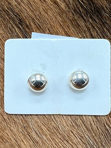 Sterling Silver ~ Ball ~ Earrings