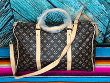 Load image into Gallery viewer, Inspired ~ Monogram ~ Duffle ~ Bag